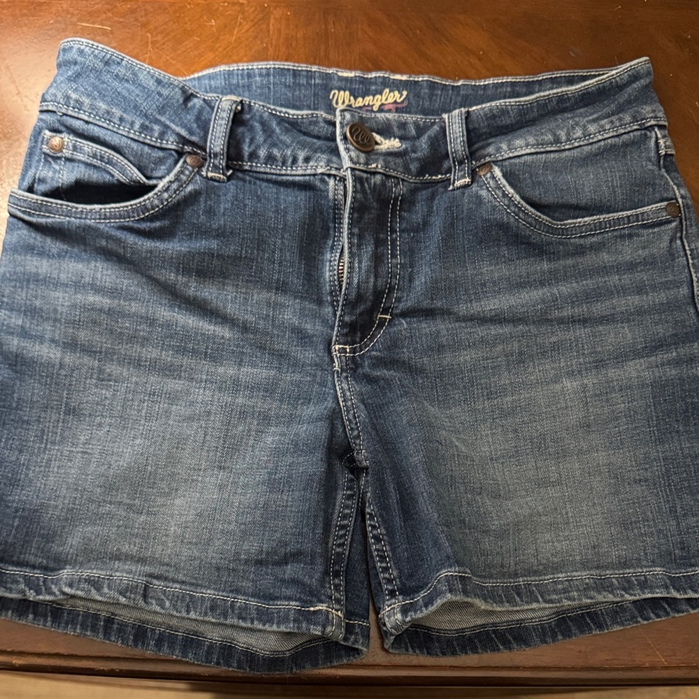 Wrangler Women's Classic Blue Jean Shorts